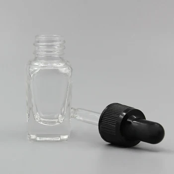 10 ml stikla pudele ar ēterisko eļļu ādas kopšanas kosmētikas konteineri mini portatīvo matu eļļas pudeles pilinātāju rīks
