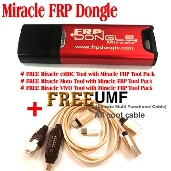 2019 Jaunākais Oriģināls Brīnums FRP Dongle / Miracle FRP Rīku Dongle + umf kabeli ( viss Vienā Boot Kabeli )