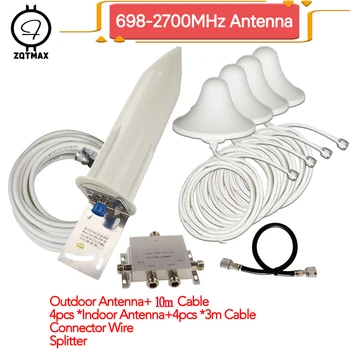 2G 3G 4G Mobilo Mobilo sakaru Signāla Pastiprinātāju Antenas Komplekts CDMA GSM, DCS GAB WCDMA Signāla Pastiprinātājs 2g 3g 4g retranslatoriem, 1 līdz 4 istabu