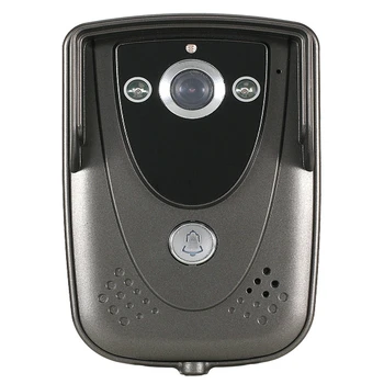 9 Collu Monitors, Video Domofons Durvju Tālruņa Sistēma 900TVL HD Kamera 7pcs RFID Keyfob Vadu Video Durvju IS Nakts Redzamības Kamera
