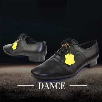Augstas klases deju kurpes, īsta āda MŪS EUR LIELO IZMĒRU Deju latīņu deju kurpes vīriešiem Rūpnīcas vairumtirdzniecības pasūtījuma Džeza deju Karstā