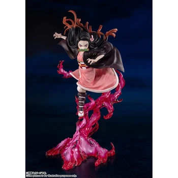 Bandai Nulles Demon Slayer Kisatsutai Kamado Nezuko Anime Rīcības Attēls Modelis Kolekcijas Rotaļlietas Bērniem Ziemassvētku Dāvanas
