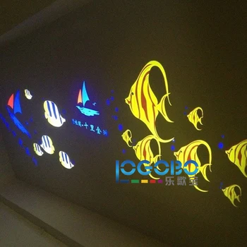 Bezmaksas Piegāde Lēti Āra 30W Osram Led Gobo Projektori Reklāmas DJ Puses Ziņā Ūdensizturīgs Logo Projekcijas Gaismas Efekts