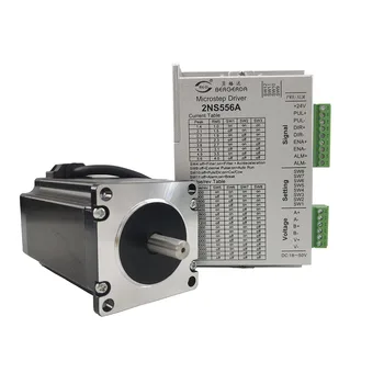 CNC Komplekts 4Axis Offline CNC kontrolieris 50KHZ Griešanai Kontroles Sistēmu, Gravēšana Mašīna Kontroles SMC4-4 +4GAB 3NM Stepper motor komplekts
