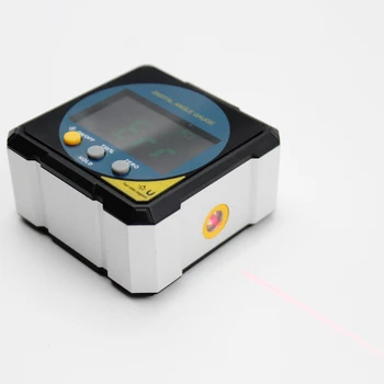 Digitālā Transportieris, Lāzera USB Inclinometer 360° Līmenī, Leņķa Meklētājs Goniometer Nolieces Mērīšanas Instrumenti Divpusējās Lāzera Līmeņa Mērītājs
