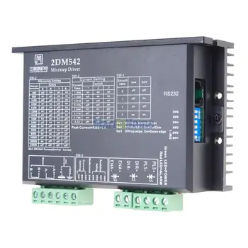 DIY 3 Axis CNC Draiveru Komplektu - Digitālā Stepper Vadītāja 2DM542 24VDC 4.2 A & Starplaikos Padome DIY CNC Router Mašīna