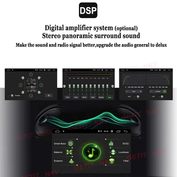 DSP Android 10 Automašīnas Stereo Radio Multimediju atskaņotājs, GPS Autoradio Stereo Sistēma BMW/E46/M3/Rover/3. Sērijas BT, WIFI Nav DVD
