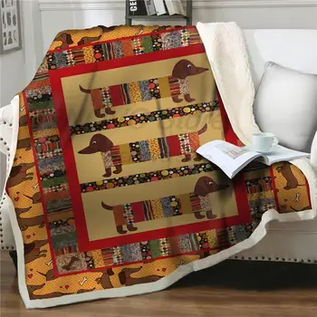 Festliche hund Frohe Weihnachten Vilnas Decke 3D volle gedruckt Decke bettwäsche decke Sherpa Decke dīvāna segu, Dropshipping