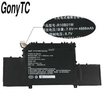 GONYTC R10B01W Rezerves Akumulatoru Xiaomi Mi Gaisa 12.5-inch Laptop 161201-01 161201-AA 4866mAh Oriģinālo Akumulatoru