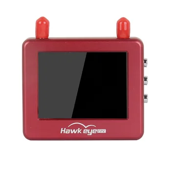 Hawkeye Alumīnija sakausējuma 5.8 GHZ Master 2 FPV Monitors Uztvērēji 48 kanālu Tālvadības pults, FPV Dūkoņa