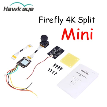Hawkeye Firefly 4K Sadalīt Kameras Mini WDR sensors Ar Zema Latentuma TV Izeja HD DVR Ierakstīšanas RC Dūkoņa Kameru Piederumi