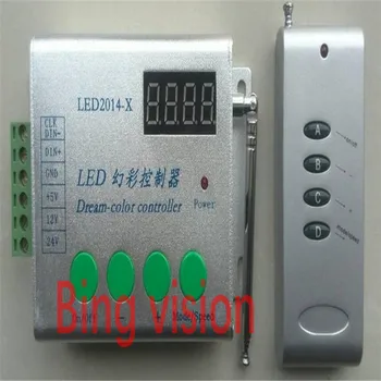 HM-LED--X Iezīmes:Liels led kontrolieris 2811/WS2812B/TM1804/INK1003/UCS1903 utt,2048pixels kontrolē,DC5-24V