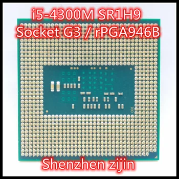 I5 4300M i5-4300M SR1H9 2.6 GHz Dual-Core Quad-Diegi Procesors 3M 37W Ligzda G3 / rPGA946B