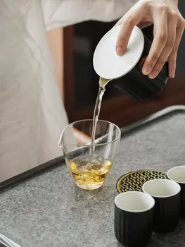 Japāņu Stila Keramikas Tējas Set Home Office Tējkanna Teacups Tējas Jūras Keramikas Kung Fu Melnā Tēja Da Hong Pao Oolong Teaware
