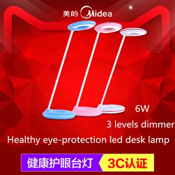 Jaunākās 6W Aptumšojami LED Galda Lampa colorfull LED galda Lampa Touch switch Modernu LED DeskLamp Bērniem/bērniem lampada de mesa