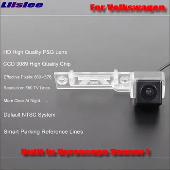 Liislee HD CCD SONY Atpakaļskata Kamera VW Passat Lingyu 2005~2009 Saprātīga Stāvvietu Dziesmas Reversā Rezerves RCA AUX