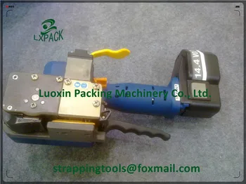 LX-PACK Akumulatora Barošanu PET & PP siksnu stiprinājumi Rokas Instrumentu,Sealless Regulēšana/Sealer Kombinācija,Plastmasas Dūšīgs Berzes Metināšanas