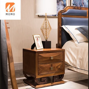 Royal stila luksusa zebra koka ar atvilktnēm overbed guļamistabas mēbeles, nakts gultas galdi naktsskapītis