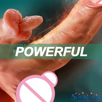 Sourcion Sextoys Lielo Dildo Vibratoru, lai Masturbators Sievietes Klitora Stimulators Seksa Mašīna Dildo Sieviešu Seksa Rotaļlietas Pieaugušajiem