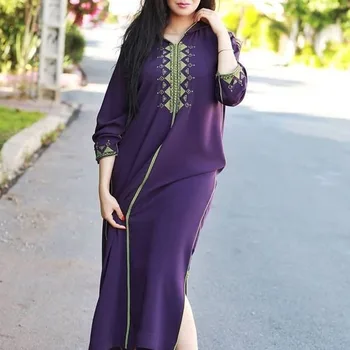 Turcija Āfrikas Kleitas, Sieviešu Caftan Eid Dubaija Abaya Drēbes, Longue Djelaba Femme Musulmane Islāma Apģērba Musulmaņu Kleita, Hijab