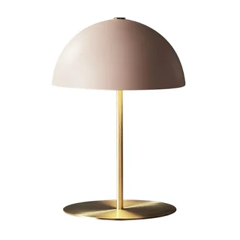 Ziemeļvalstu vienkārši Princese Istabu rozā galda lampas dzīvojamā istabā studiju guļamistabas gultas lampa macarone sēņu galda lampas